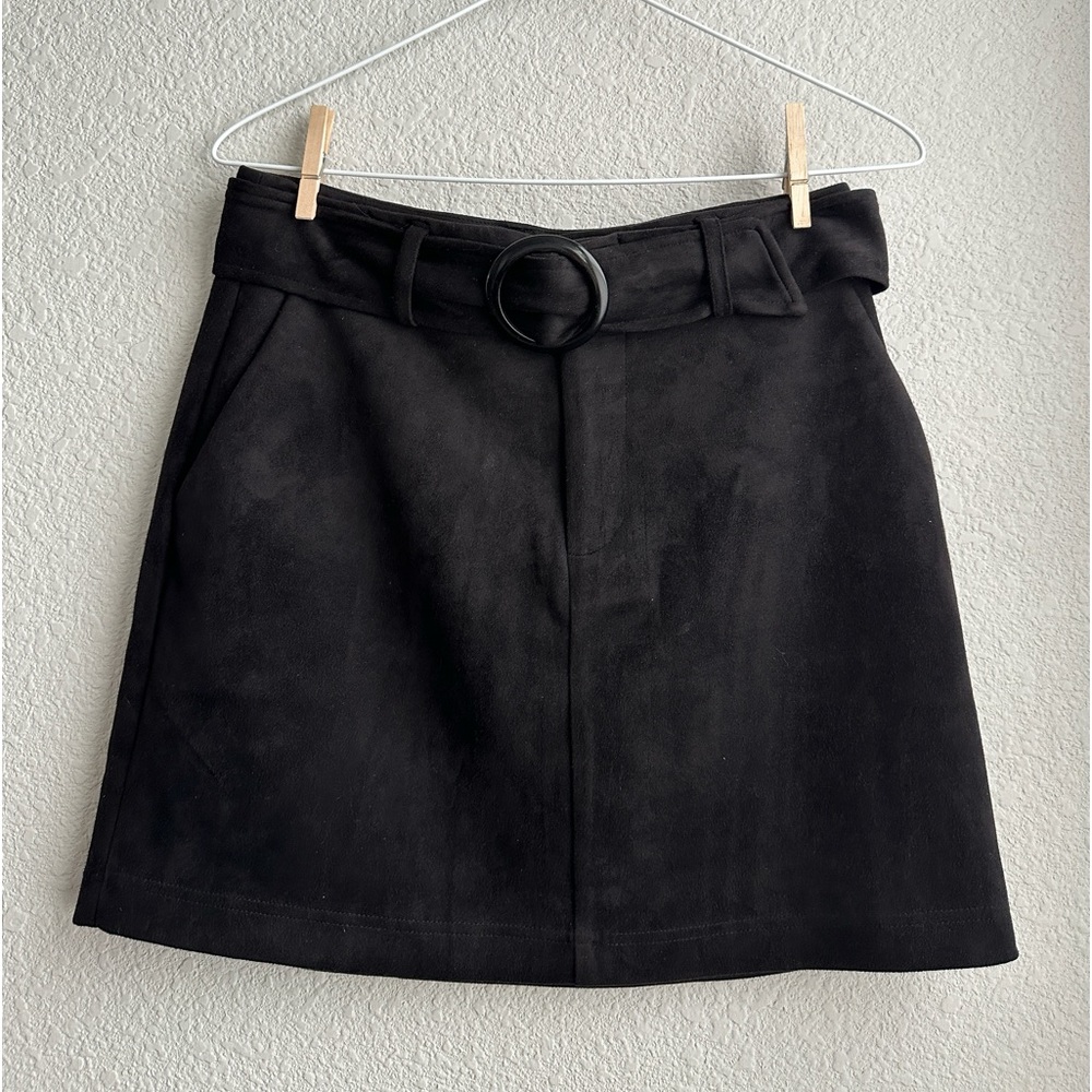 FOREVER 21 FAUX SUEDE SKIRT